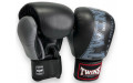 Боксерские перчатки TWINS Special BGVL3-2TA black gray 14 oz Боксерские перчатки TWINS Special BGVL3-2TA black gray 14 oz