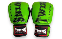 Боксерские перчатки TWINS Special BGVL3-2TA green black 10 oz Боксерские перчатки TWINS Special BGVL3-2TA green black 10 oz