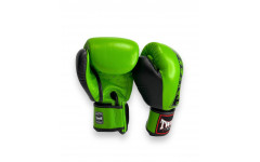 Боксерские перчатки TWINS Special BGVL3-2TA green black 10 oz Боксерские перчатки TWINS Special BGVL3-2TA green black 10 oz