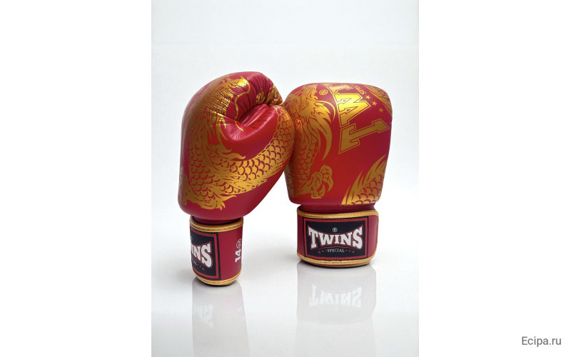 Боксерские перчатки TWINS Special FBGVL3-49 red 14 oz