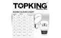 Боксерские перчатки Top King Boxing SUPER AIR STAR red 12 oz