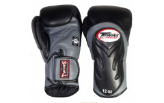 Боксерские перчатки BGVL6 black-gray 16 oz Боксерские перчатки BGVL6 black-gray 16 oz