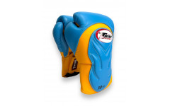 Боксерские ператки Twins Special BGVL6 yellow light blue 16 oz Боксерские ператки Twins Special BGVL6 yellow light blue 16 oz