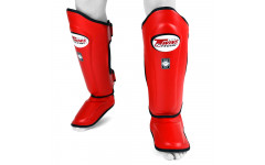 Защита голени Twins SGL10 red L Защита голени Twins SGL10 red L