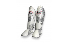 Защита голени Twins Special FSGL10-49 white silver - XL Защита голени Twins Special FSGL10-49 white silver - XL
