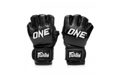 ММА перчатки Fairtex FGV12 ONE black M