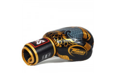 Боксерские перчатки FBGVL3-52 Dragon black gold 14 oz Боксерские перчатки FBGVL3-52 Dragon black gold 14 oz