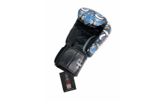 Боксерские перчатки Twins FBGVL3-58 (Кабуки) gray 10 oz Боксерские перчатки Twins FBGVL3-58 (Кабуки) gray 10 oz