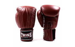 Боксерские перчатки Twins Special BGVL14 Dark Brown 16 oz Боксерские перчатки Twins Special BGVL14 Dark Brown 16 oz